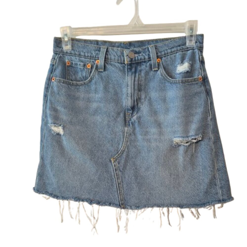 Levi's 100% Cotton Denim Skirt Size 29